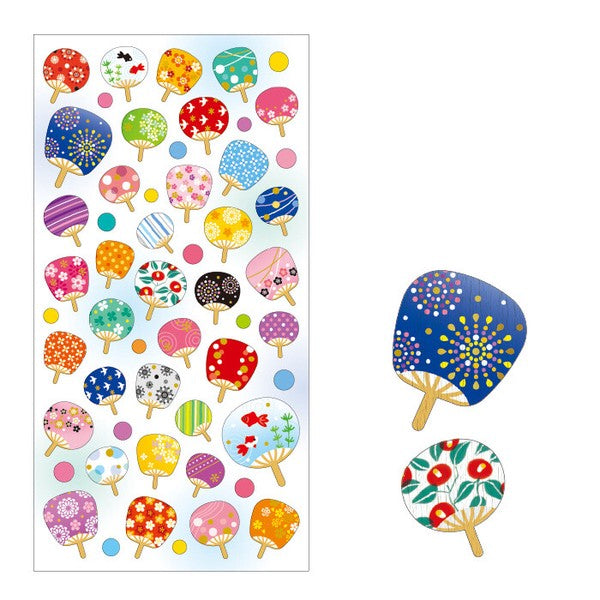 Washi Stickers – Uchiwa Fans