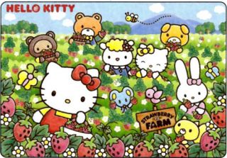 Hello Kitty Strawberry Field Puzzle – 80 pieces