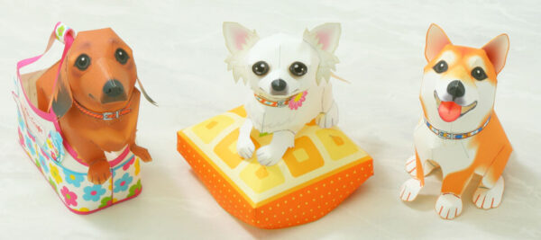 Dog-Themed Origami Paper Set
