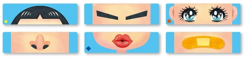 Weird Face Stacker Card Game