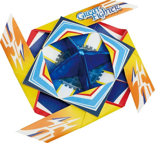 Beyblade Spinning Top Origami Paper Set