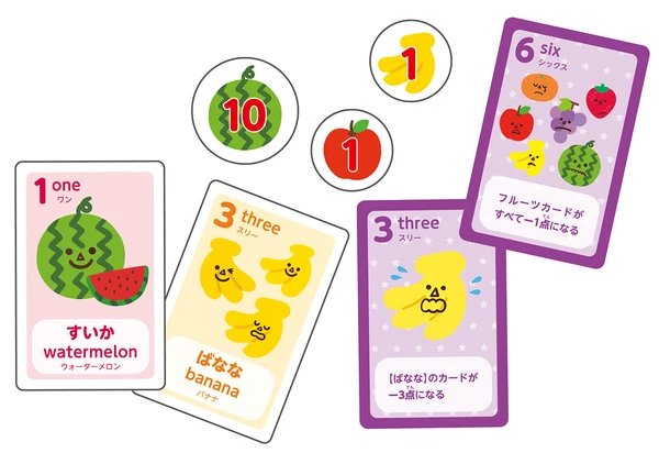 Fruit Guessing Card Game Set image 0