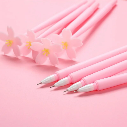 Budget Sakura Cherry Soft Flexible Rubber Gel Pens 20 Pack