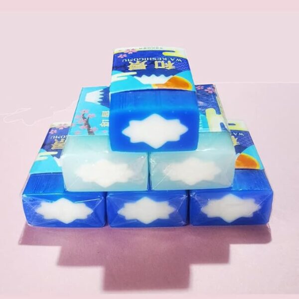 Mt. Fuji Rub and Reveal Erasers 24 Pack