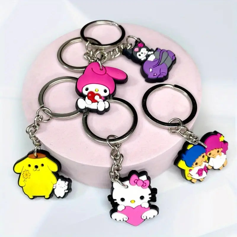 Sanrio PVC Keychains Assorted 12PC