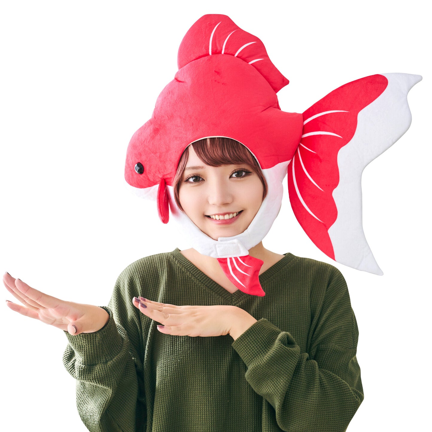 Kingyo Goldfish Head Costume