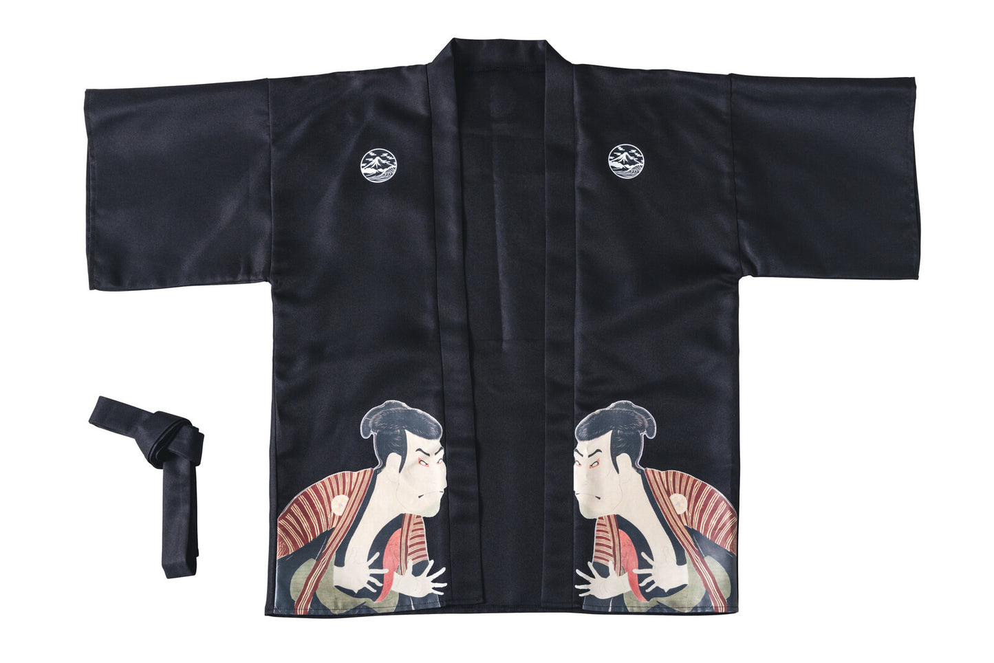 Unisex Sharaku Ukiyo-e Portrait Happi Coat