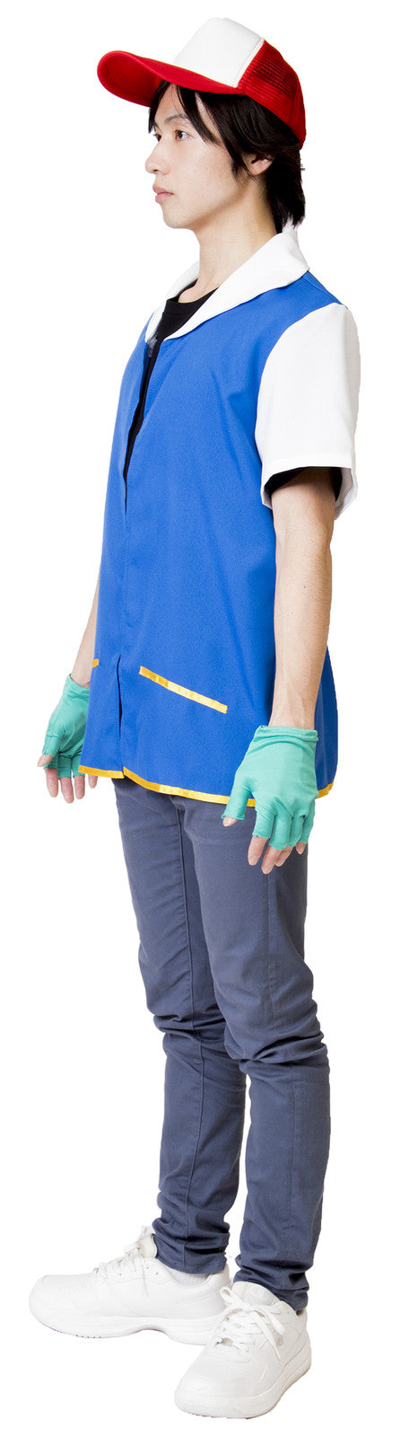 Pokemon Trainer Full-body Cosplay Outfit Costume (Adult-size)