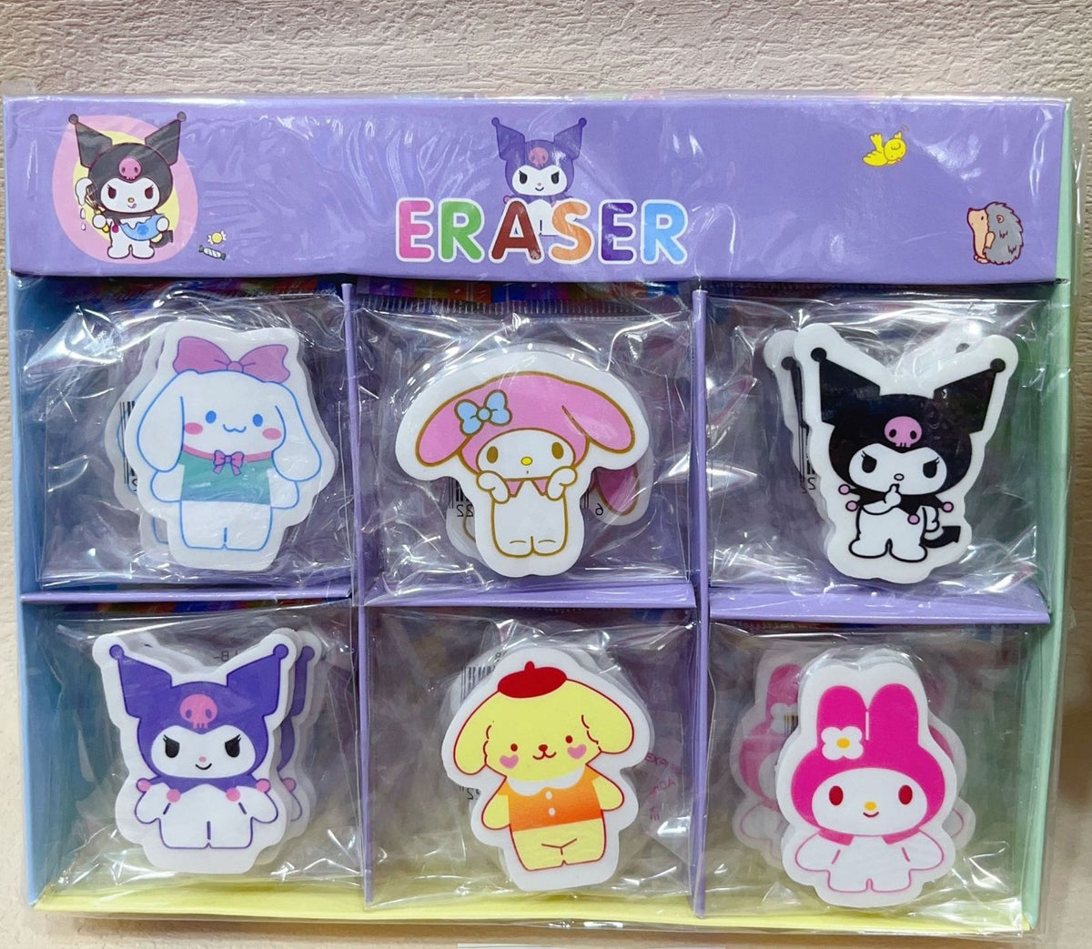 Budget Hello Kitty Sanrio Erasers 30 Pack