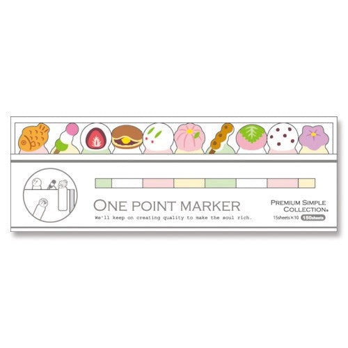 Japanese Sweets Wagashi Sticky Tabs