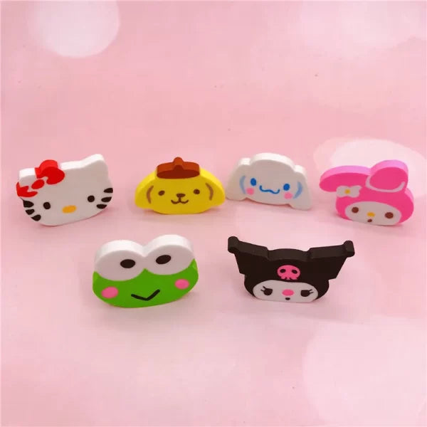 Budget Hello Kitty Sanrio Erasers 30 Pack