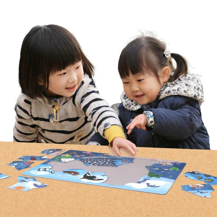 Marine Life Vocabulary Katakana Puzzle – 20 Pieces
