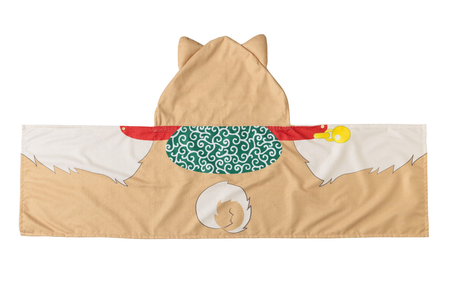 Unisex Shiba Inu Hooded Towel Throw-over