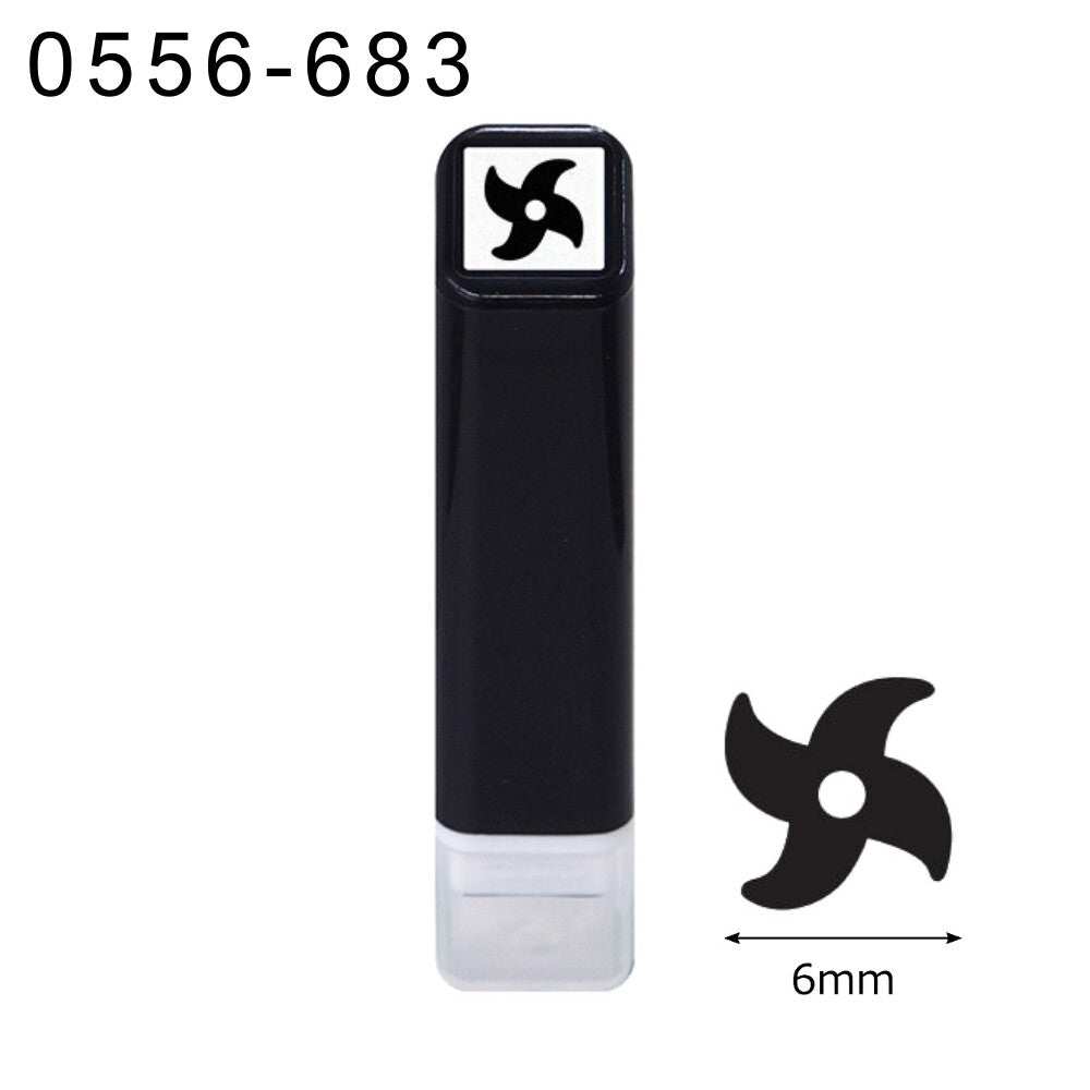 Stick-type self-inking stamp – Ninja Star