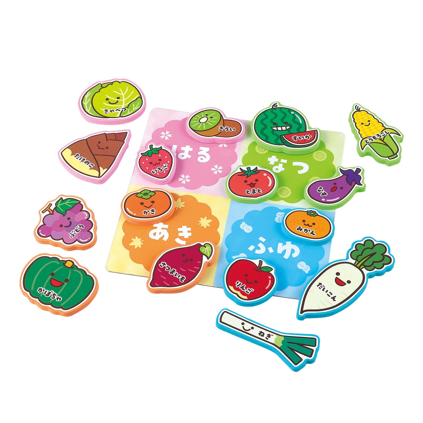 Fruit & Vegetable Vocab Chopsticks Skill Tester Set