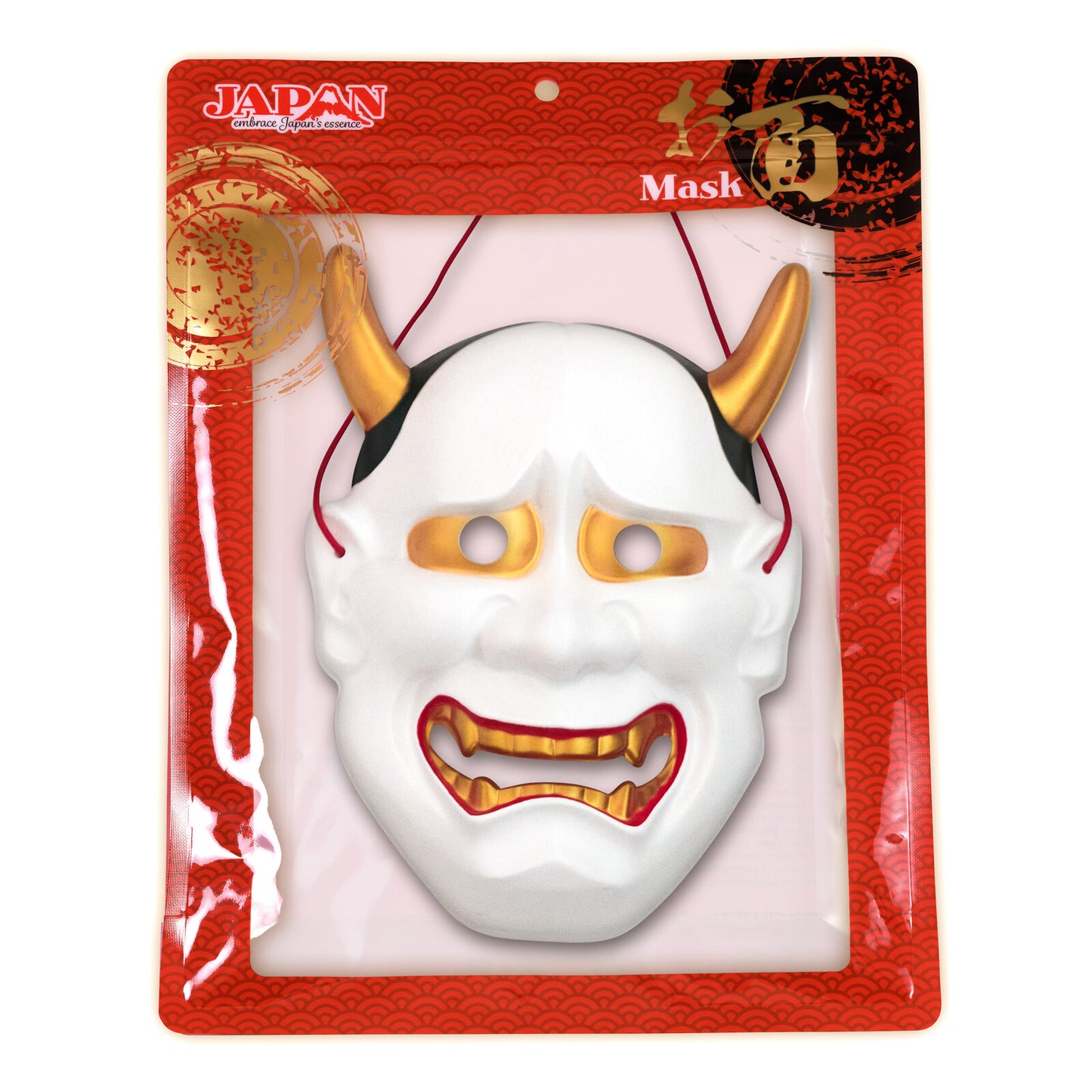 White Hannya Mask – Traditional Japanese Design