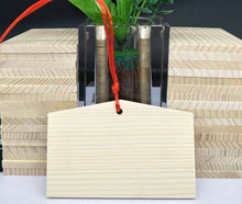 Wooden Ema with String (10.5x7x0.6cm)