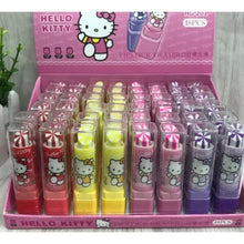 Hello Kitty Lipstick Erasers 48 Pack Mixed Colours