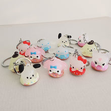 Sweet Donut Sanrio Friends Keychains Assorted 12 Pack