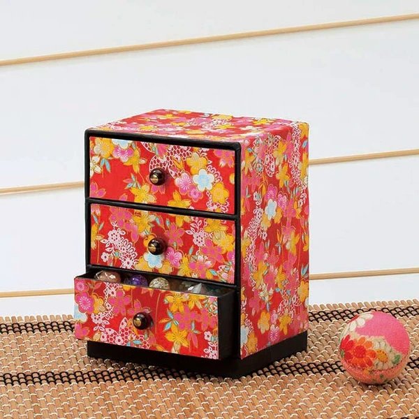[TOYO] DIY 3-tier Origami Chest of Drawers Craft Kit