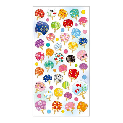 Washi Stickers – Uchiwa Fans