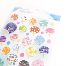 Washi Stickers – Uchiwa Fans