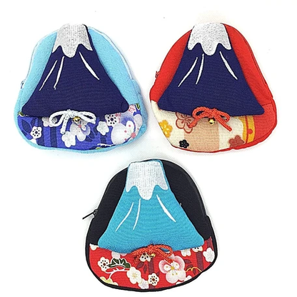 Mt. Fuji Large Coin Purse/Pouch