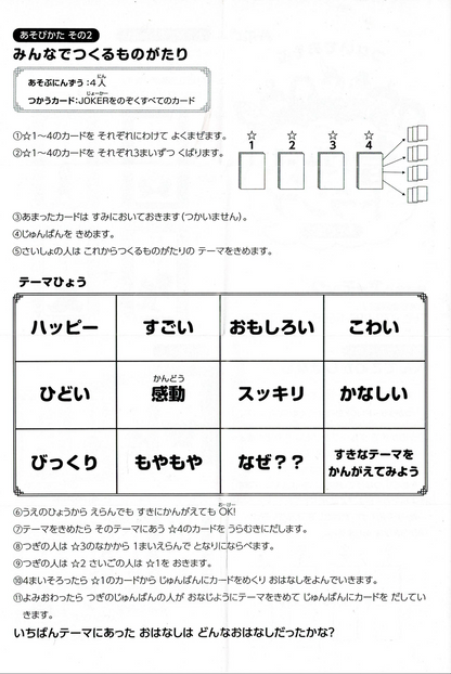 Japanese Folktale Mukashi Banashi Karuta/Poker Card Game Set image 5