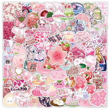 Sakura Cherry Blossom-themed Sweets Stickers Set of 100