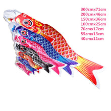 50cm-1.5m Koinobori Carp Streamer 5PC Set (5 colours, 5 sizes) [pole sold separately] image 4