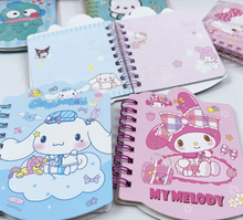 Sanrio mini notebooks Assorted 30 Pack (Individually wrapped)