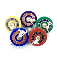 Traditional Japanese Rope-spun tops image 1