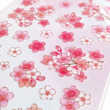 Sakura cluster stickers