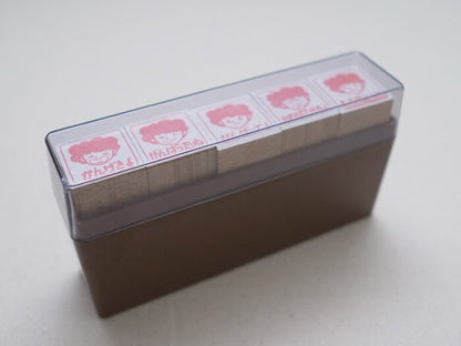 5-pc Rubber Stamp Set – Yasashii Sensei