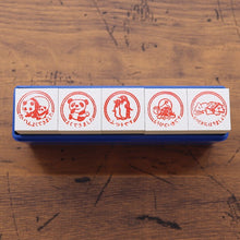 5-pc Rubber Stamp Set – Animal Series