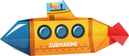 Boat-Themed Origami Paper Set