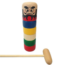 Daruma Otoshi Hammer Knock Game