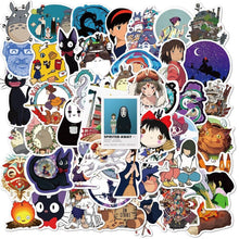 Ghibli Studio Anime Character Stickers Set of 50