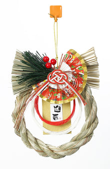 Hand-crafted Shimenawa New Year Decorative Ornament