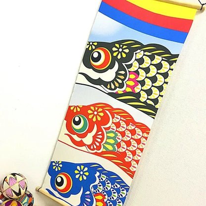 Wall Hanging Scroll Chirimen Tapestry - Tango no Sora Koinobori