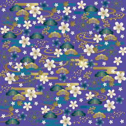 Kyoyuzen Chiyogami Antibacterial Origami Paper Set