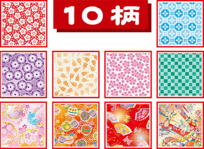 [TOYO] Washi Chiyogami 7.5cm x 7.5cm [NEW DESIGN] (300 sheets)