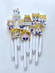 Sailor Moon Pens 20 Pack White body