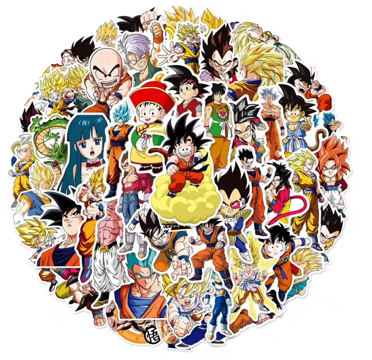 Dragon Ball Stickers Set of 50