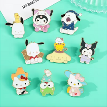 Assorted Sanrio Character Lapel Pin Badge 20 Pack