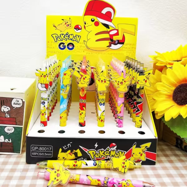 Pokemon Pikachu Pens Assorted 24 Pack