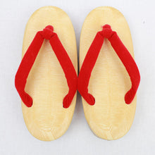 RED Japanese Zori Sandles for Kids (2 sizes)