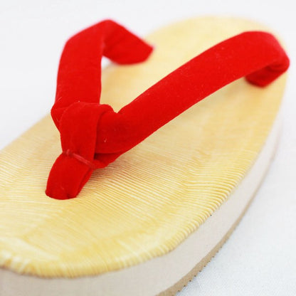 RED Japanese Zori Sandles for Kids (2 sizes)