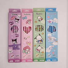 Sanrio Characters 2B Lead Pencils 12 Pack + Sharpener (4 Designs)
