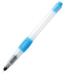 Refillable Water Brush Pen Fudepen with Rubber Grip for Water Calligraphy 10 Pack